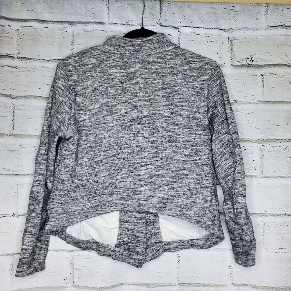 Cabi Hourglass Jacket Style 596 Hi Lo Gray Large - Picture 4 of 8